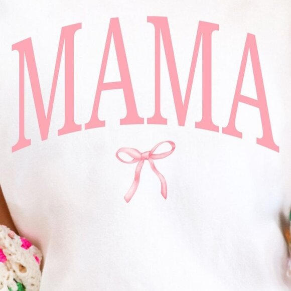 Coquette Mama Comfort Colors Shirt, Coquette Bow T-shirt - Picture 2 of 3